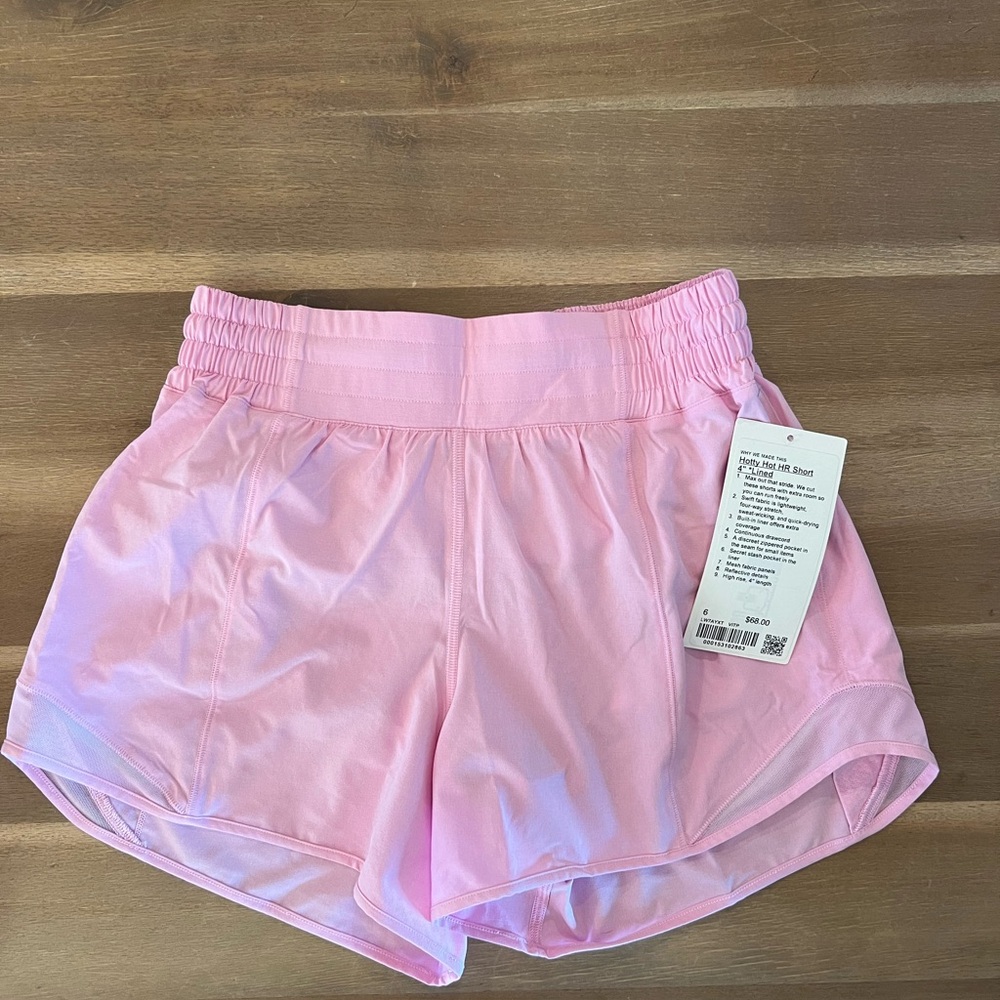 Women's Pink Athletic Shorts